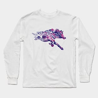 Cyberpunk wolf Long Sleeve T-Shirt